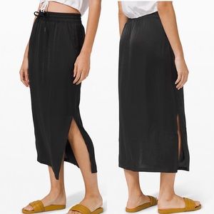 Lululemon Glide Away Slip Skirt - Black